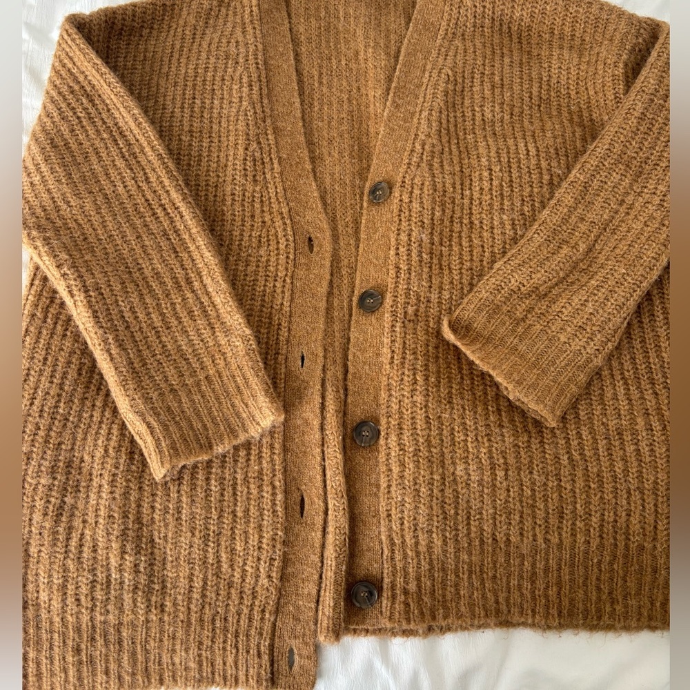 JENNI KAYNE- oversized button down cardigan